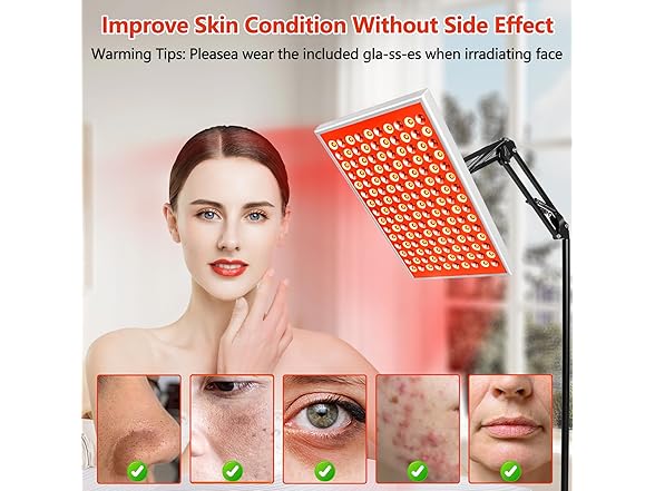 Red Light Therapy for Body Face