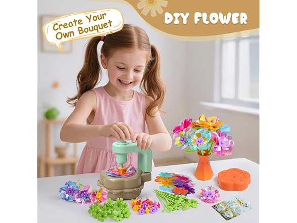 Scvcid DIY Flower Craft Kits