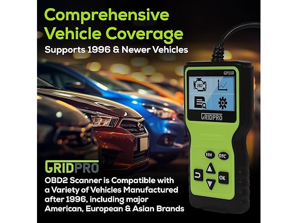 GP110 OBD2 car Scanner Code Reader