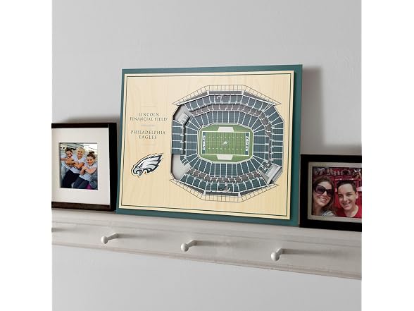 PHILADELPHIA EAGLES NFL 5-Layer StadiumViews Art