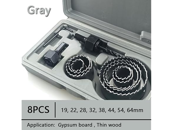 SAMEZA AAP-Tool-345 19-127mm Hole Saw Set