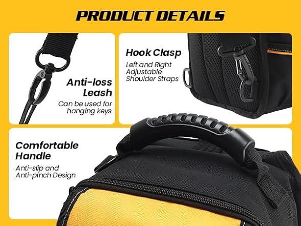 Mosthink Portable Small Tool Bag