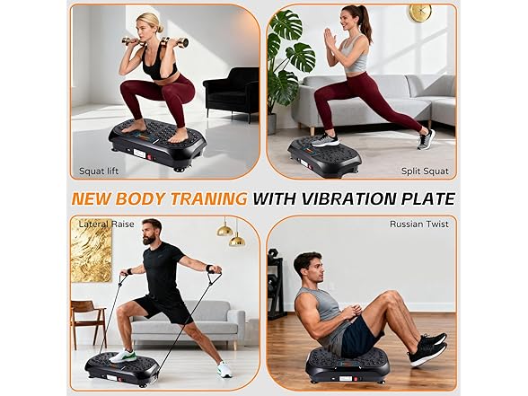 JIANYHW Vibration Plate Exercise Machine
