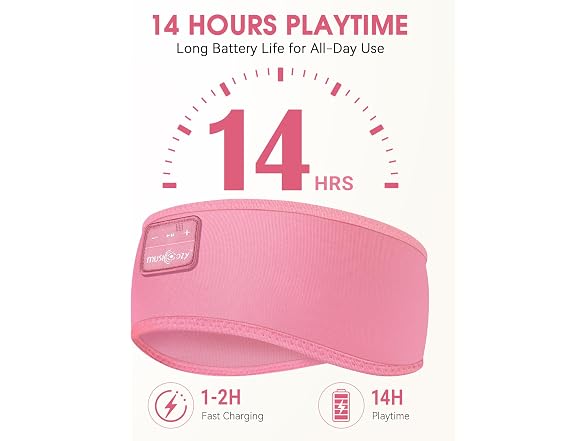 Sleep Headphones Bluetooth Headband