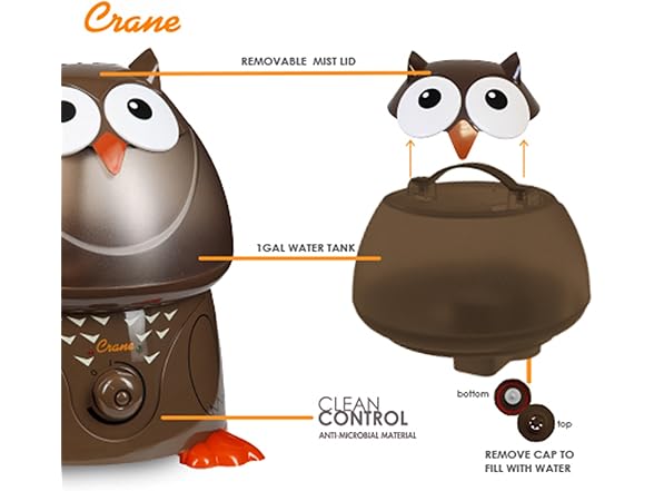 Crane Owl Cool Mist Humidifier