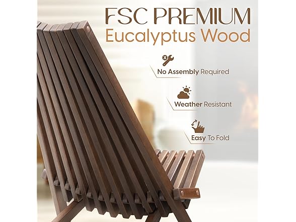 IDZO Elina FSC Eucalyptus Tamarack Chairs