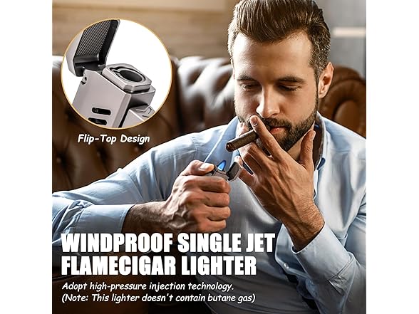 All in One Windproof Lighter