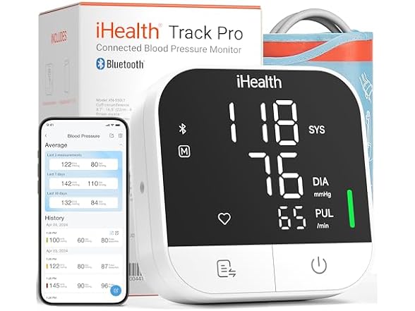 Track Pro Upper Arm Blood Pressure