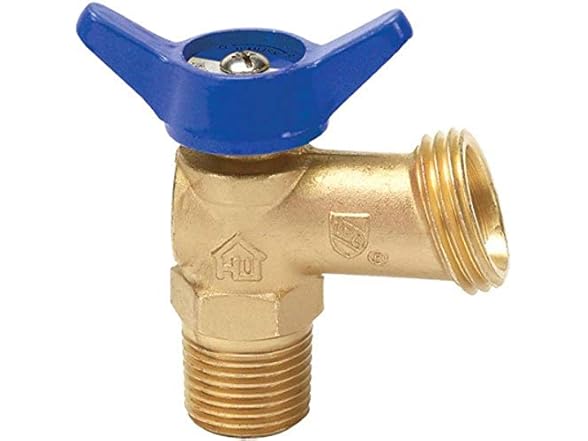 Homewerks VBDQTRC3B Boiler Drain, Male T