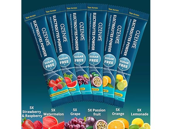 OZENKE Electrolytes Powder Packets