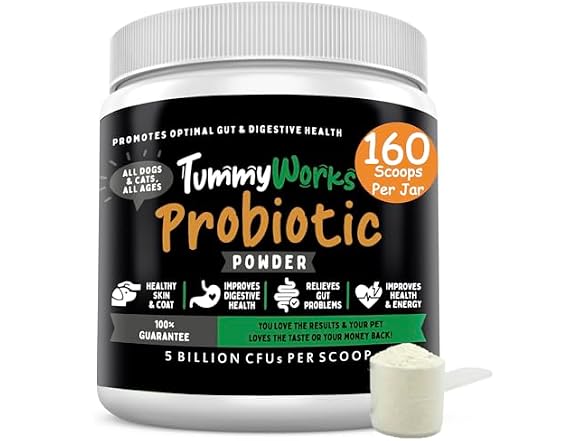 TummyWorks Probiotics for Dogs and Cats.