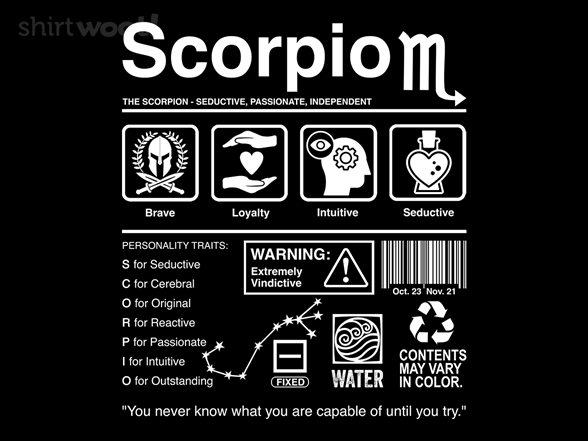 Scorpio Label