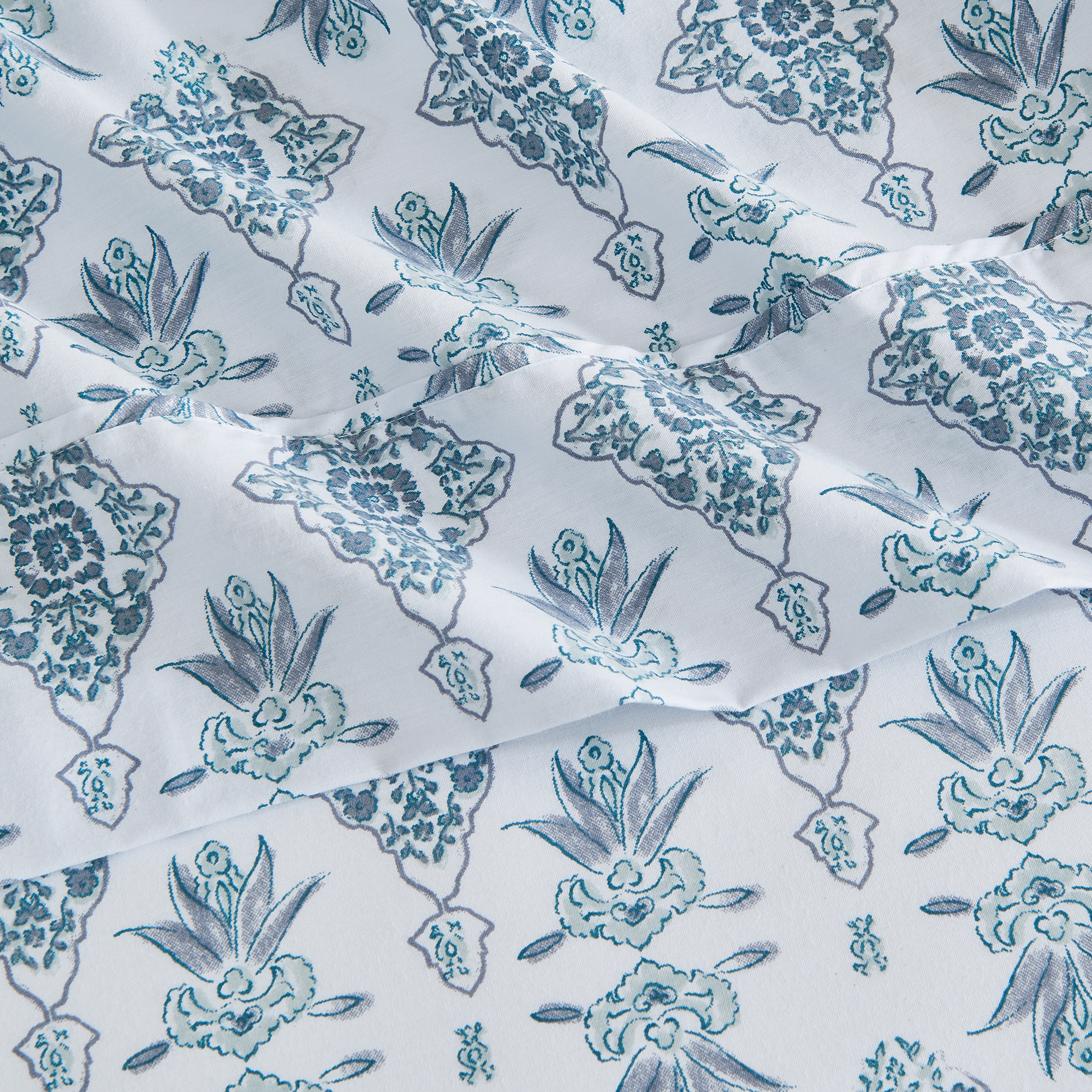 Patina Vie Cotton & Rayon Printed Sheet Set - Gallery 21