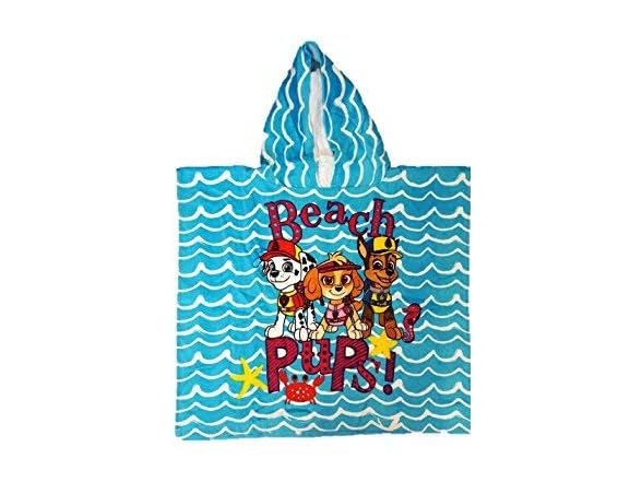 Paw Patrol Girls Beach Hooded Towels