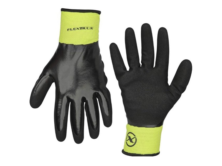 Flexzilla GC181L Flexzilla GLOVES FULL NITRIL DIP L Green