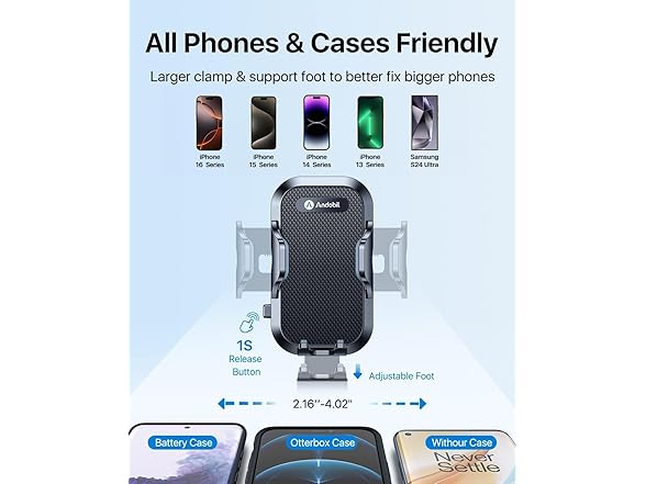 Car Windshield Phone Mount Holder