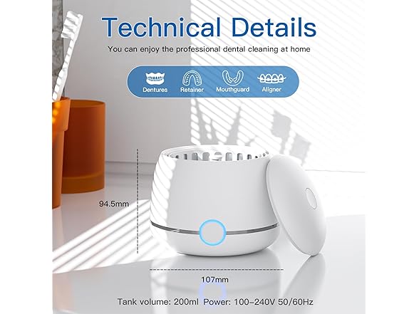 Midomi Ultrasonic Retainer Cleaner - Gallery 5