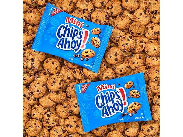 10PK CHIPS AHOY! Mini Original Chocolate Chip Cook