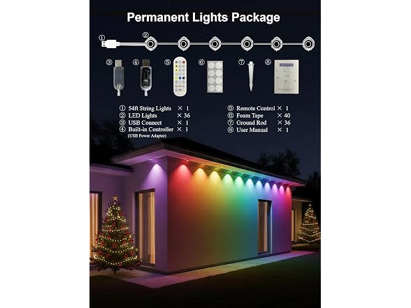 LightSeek Smart Permanent Lights