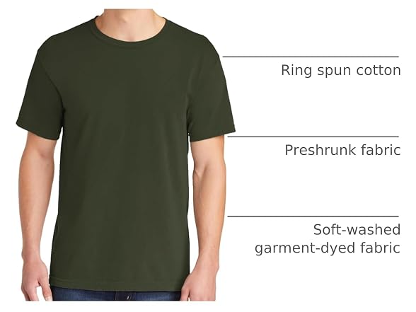 Comfort Colors Men (XXL) Adult Short Tee Hemp