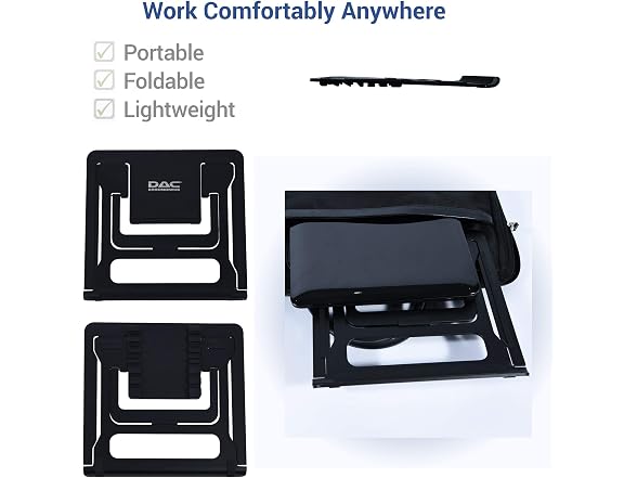 Data Accessories Company DAC Portable Laptop Stand with