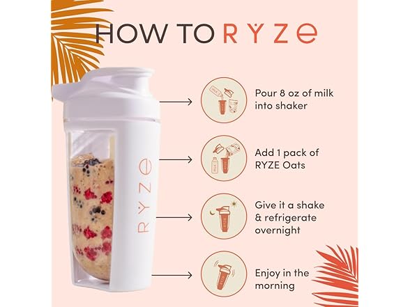 7PK RYZE SUPERFOODS Mushroom Protein Oats