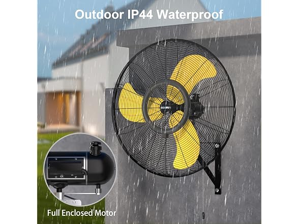 CCGIRU BC2199526040686 Wall Mount Fan