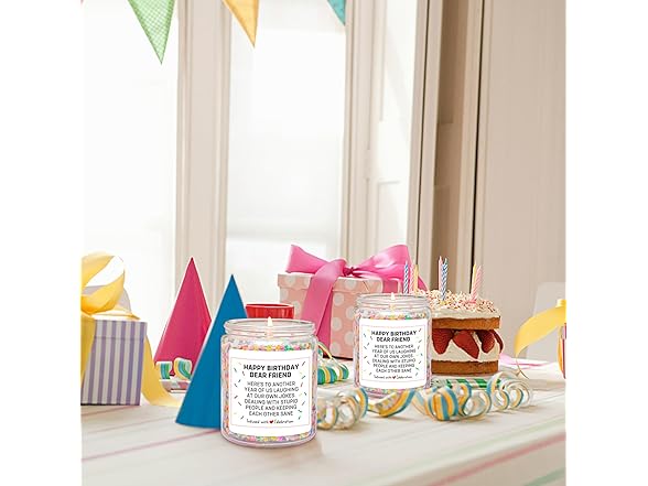 2-Pack Friendship Gift Candles