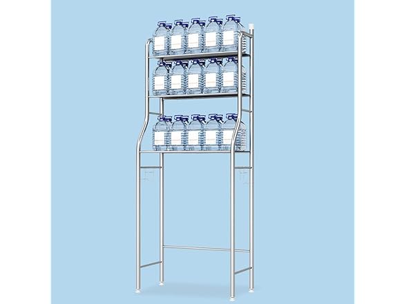 3-Tier Over The Toilet Storage, White