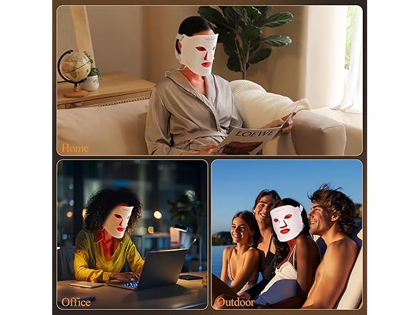 7 Colors Led Light Therapy Mask