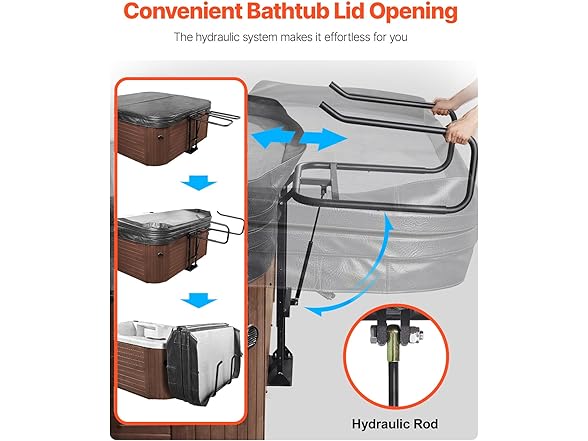 VEVOR Hot Tub Cover Lift