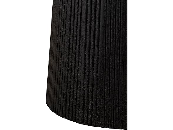 Canarm Ltd. Everton 22” Black Mango Wood Round Side Table