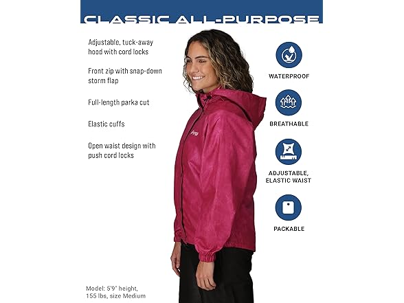 FROGG TOGGS Women's Waterproof Rain Suit