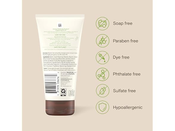 Aveeno Positively Radiant Face Wash Scrub 5oz