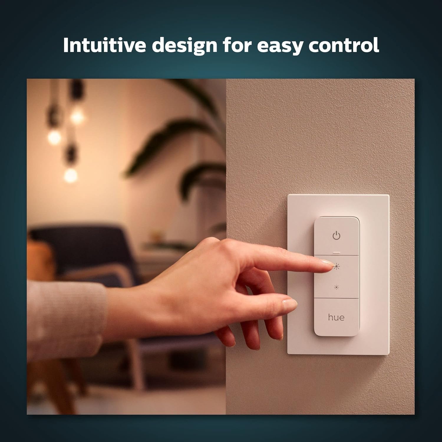 Philips Hue Smart Dimmer Switch with Remote, White - Gallery 16