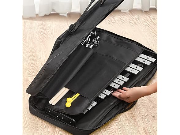 VEVOR Percussion Kit w/ 30 Note Glockenspiel