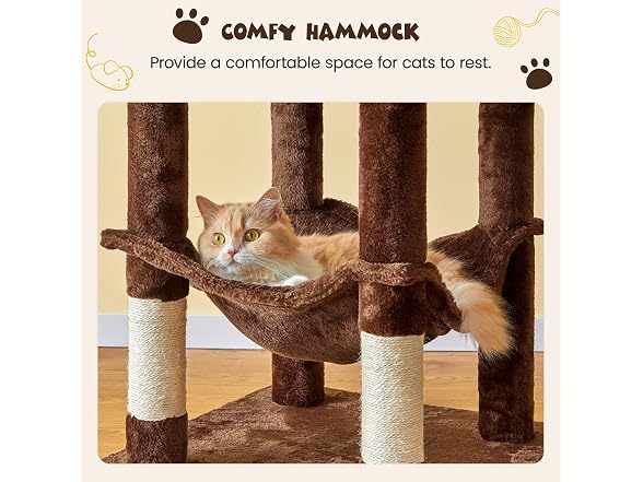 MWPO 63.8 In Multi-Level Cat Tree for Large