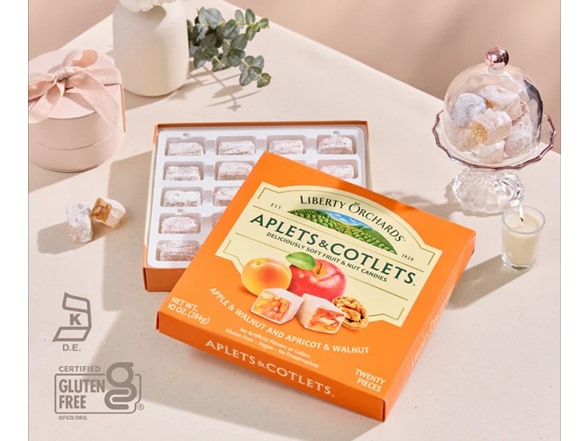 (5 Pack) Liberty Orchard Soft Fruit & Nut Candies Gift Set