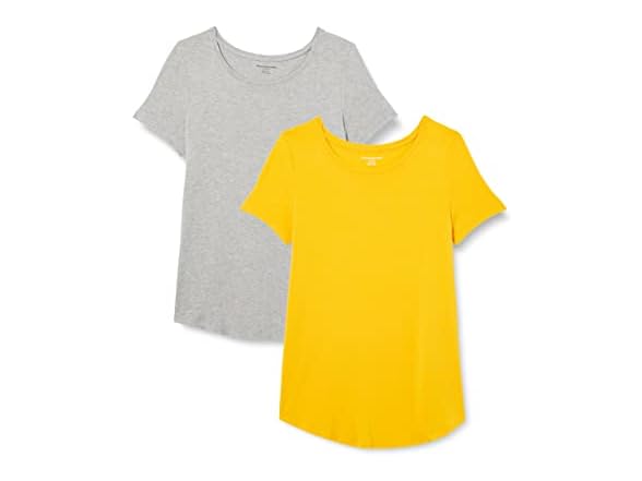 Light Grey Heather/Golden Yellow