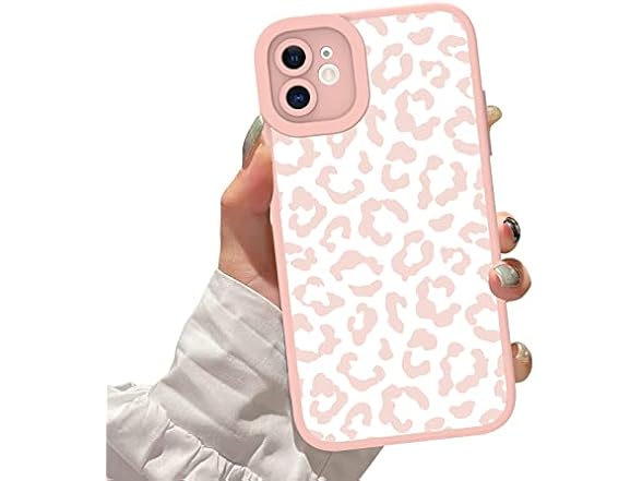 ZIYE for iPhone 11 Case Pink Leopard