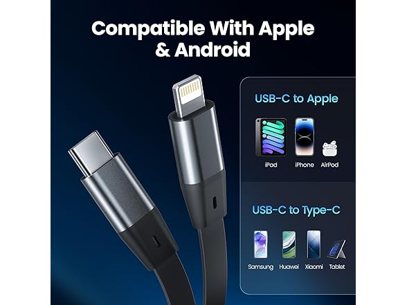 Flaviao Retractable Car Charger