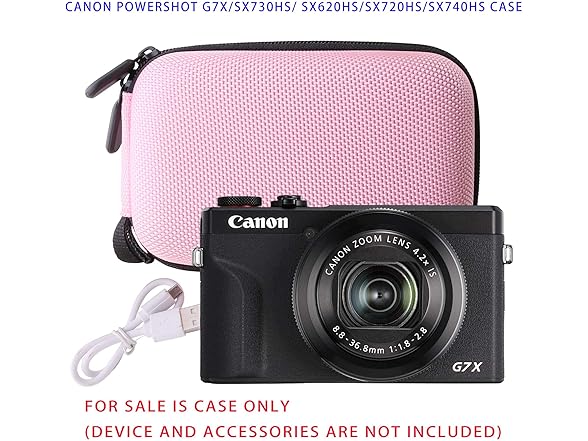 waiyu Hard EVA Travel Case for Canon
