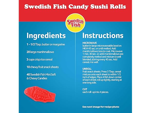 SWEDISH FISH Mini Soft & Chewy Gummy Candy