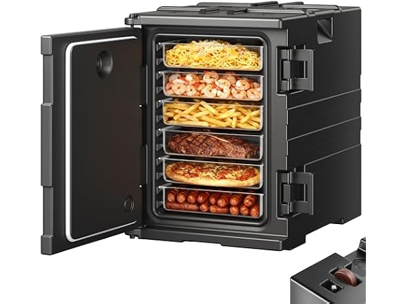 VEVOR Insulated Food Pan Carrier, 82 Qt