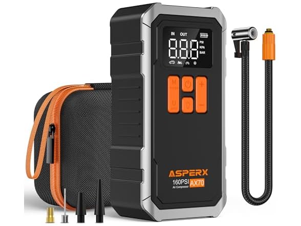 AsperX 160PSI Tire Inflator