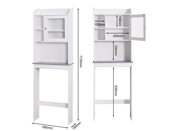 Over The Toilet Storage Cabinet