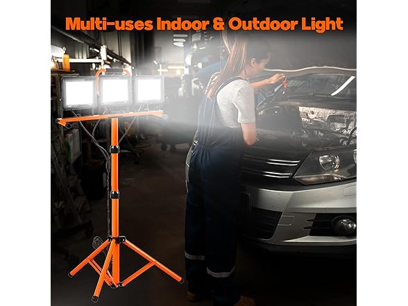 21000 Lumen Work Lights with Stand