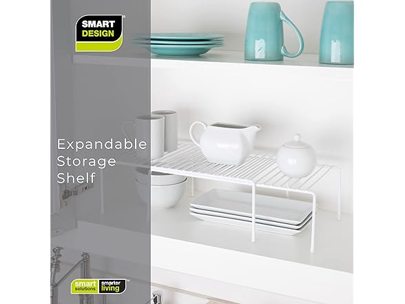 Smart Design Expandable Shelf Rack