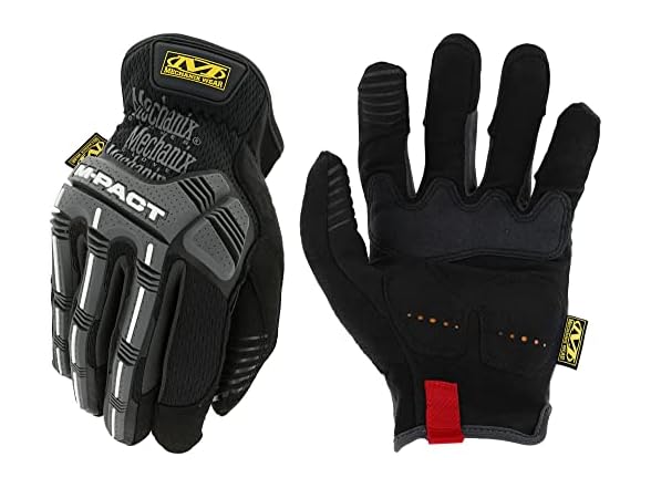 (3-Pairs) Mechanix Wear M-Pact® Open Cuff Gloves
