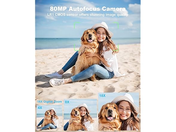 LIYTIFOR 5K Digital Camera for Photography